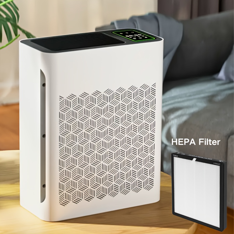 TEMU Air Purifiers For Home Large Room Up Air Quality Sensor, Air Purifiers For Home, Auto Mode, Timer, Display Air Quality Sensor, Suitable For Home