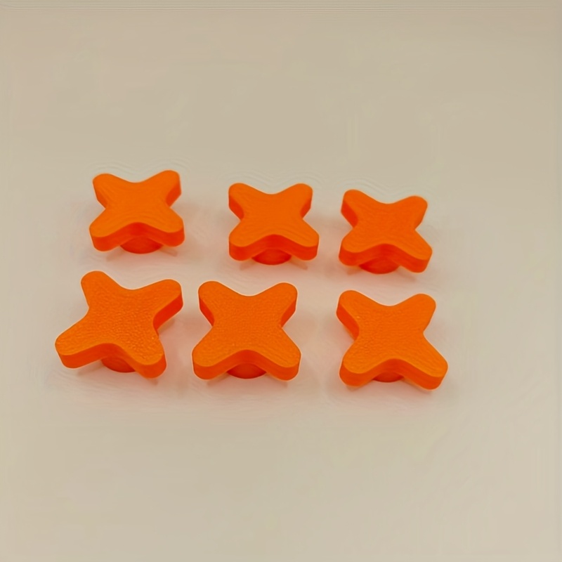 TEMU 6pcs, Reusable Tube Plugs With Threaded Sealing Caps For Standard-sized Caulking Tubes, Made Of Durable Plastic, Featuring -and- To Prevent