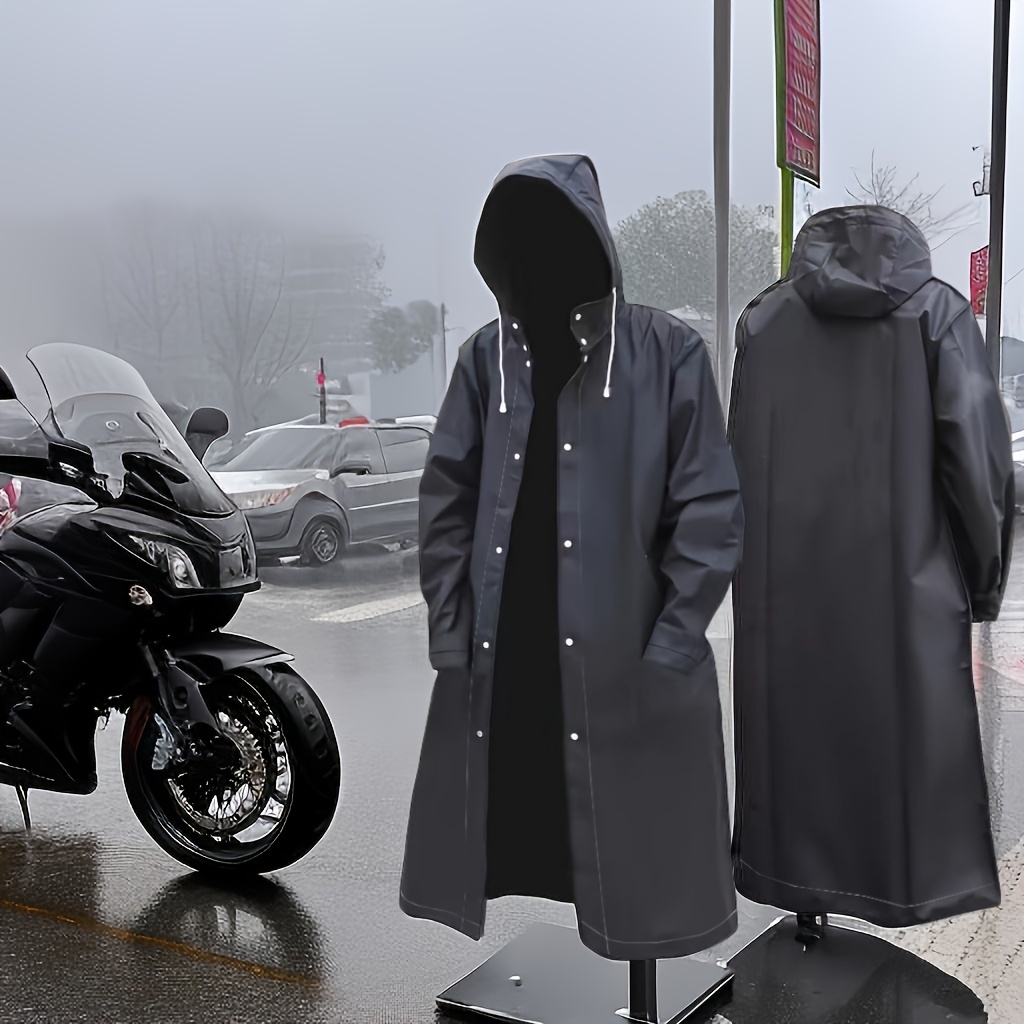 Professional Outdoor Raincoat Adult Thicker Slicker Heavy Water Rain Gear  Motorcycle Cycling Rain Suit Raincoat