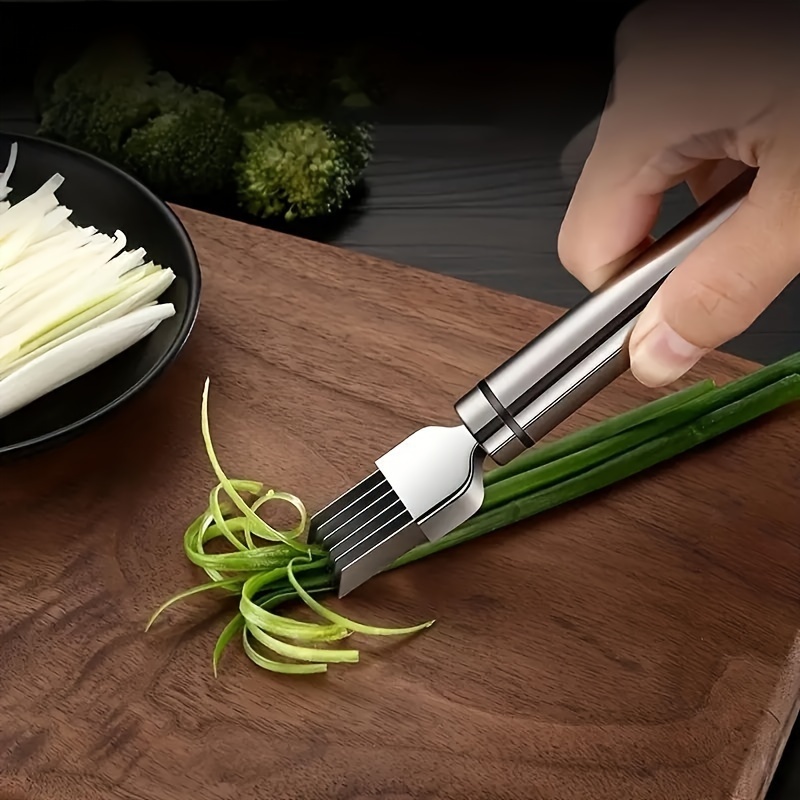 1Pc Stainless Steel Multi Function Vegetable Slicer Onion