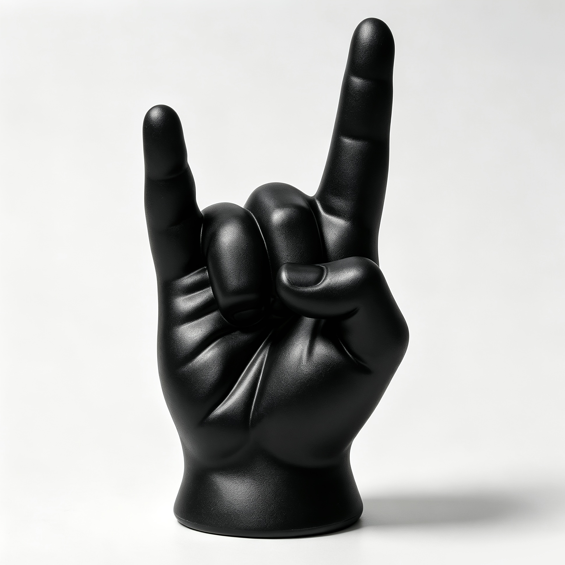 TEMU Statuetta 1 pz a forma con Rock and Roll, decorazione da scrivania a forma e , ornamento unico per l'arredamento interno , interessante regalo