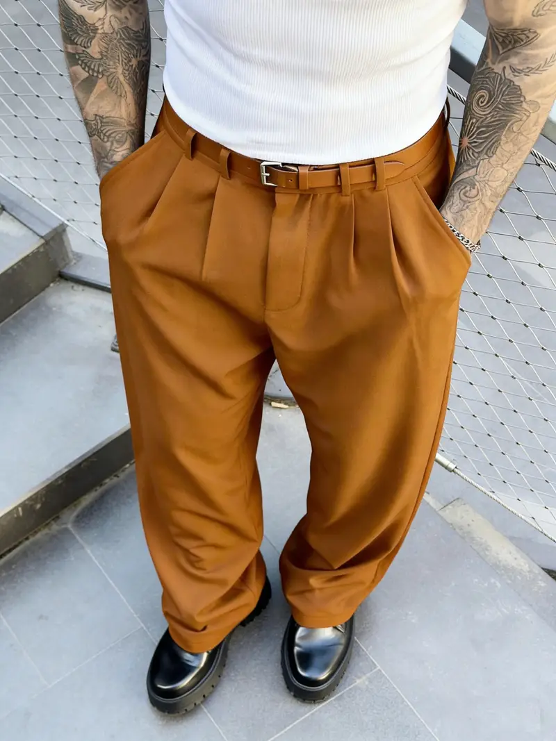 mens designer dress pants fashionable casual formal black - Temu Chile mens designer dress pants fashionable casual formal black - Temu Chile