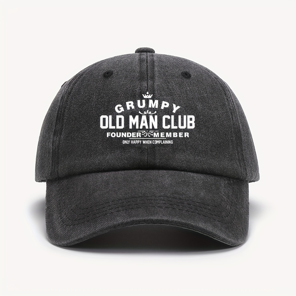 

1pc " Old " Washed Baseball Cap, Dad Hats, Ideal Choice For Gifts