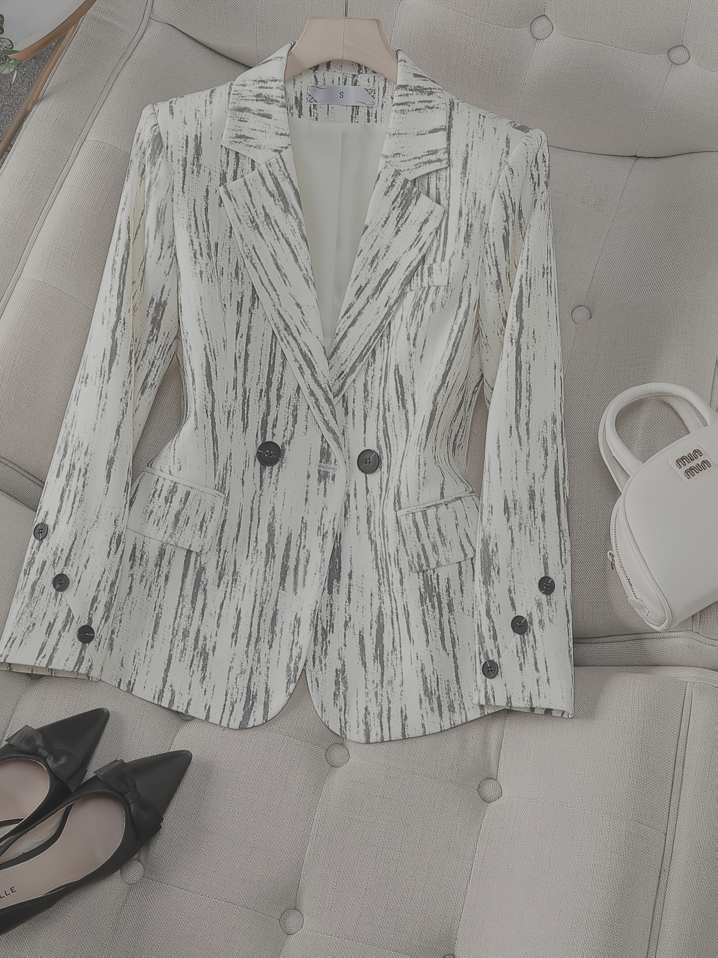 trajes otoño invierno mujeres profesionales elegantes Temu