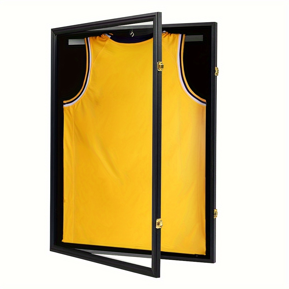 TEMU Showcase: Large Shadow Box Display Case For Sports Jerseys And Memorabilia Preservation