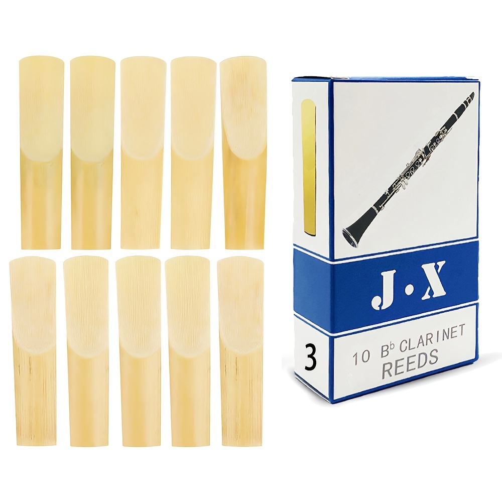 

Bb Clarinet Reeds 3.0, Traditional Reeds For Clarinet Beginner 10pcs For Clarinet Beginner And Player