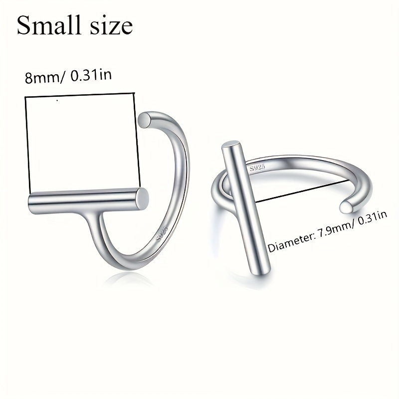 Tiny 925 Sterling Silver Hypoallergenic Stud Earrings