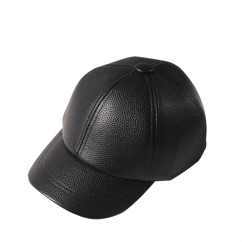 TEMU Fall Winter Wearable Men's Warm Casual Fashion Ear-warming Hat