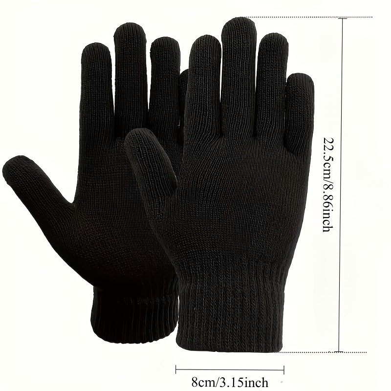 Thickened Warm Full-Finger Gloves for Autumn and Winter Outdoor Riding