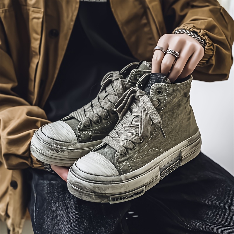 zapatillas lona corte hombre zapatillas deportivas Temu Spain