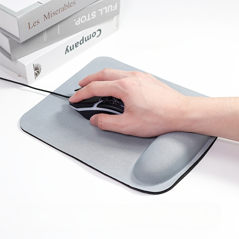 

Ergonomic Mouse Pad With Wrist Support - Comfortable, Non-slip Base For Computer/laptop Use - Ideal For Work & Gaming, Soft Cushioned Design