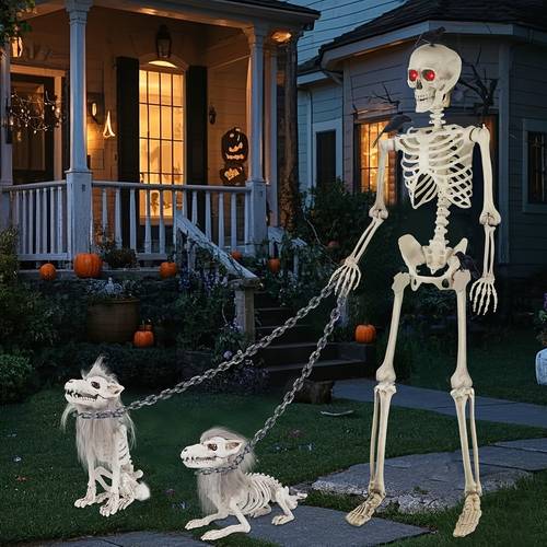 6 halloween plastic chain spooky costume accessory for decoration
