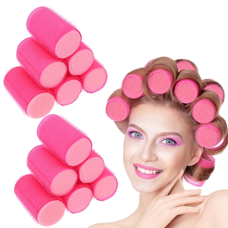 

12pcs Set For Women - -adhesive, No Curlers Types - 3.6cm