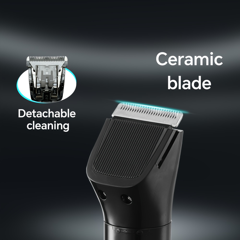   professional mens body hair trimmer groin and body trimmer with built in usb charging port multifunctional trimmer essential for home and travel and   a   for fathers day gifts Product details 0