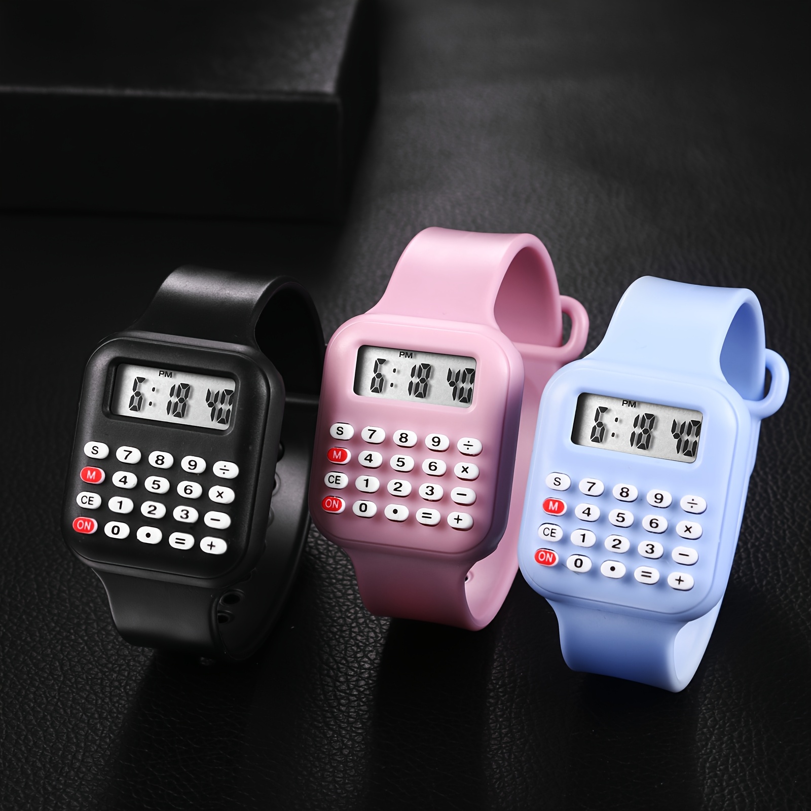 TEMU Digital Wristwatch For Teens, Suitable For Sports, Of Performing Math Calculations, Displaying Date And Time, Unisex Design, Perfect For Christmas And Back-to-school Gifts