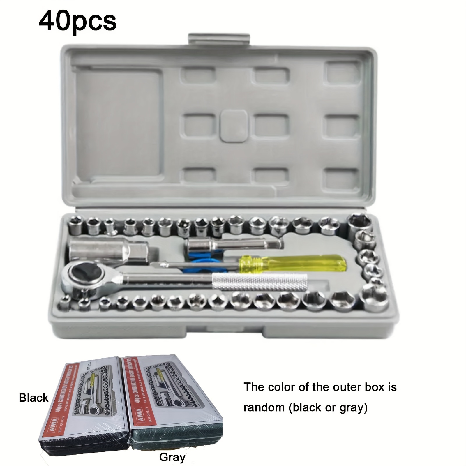 lc8009a-1 kit de herramientas de mecánica profesional herramienta de  reparación de casa con caja Sunnimix Equipo de reparación para el hogar