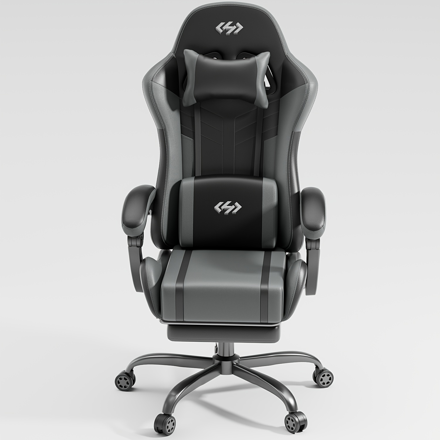 Een gamingstoel met pocketveringkussen