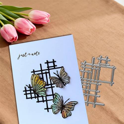 1pc metal cutting die diy decoration embossing die cut greeting card making template suitable for album card making handmade