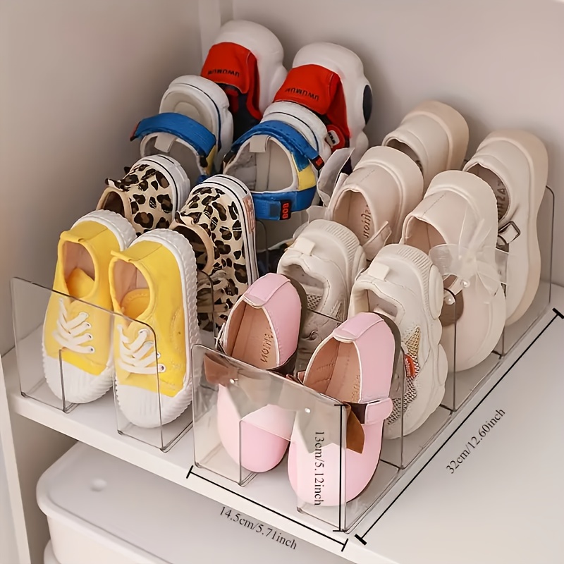 tier clear acrylic baby shoe rack durable plastic kids Temu Ghana