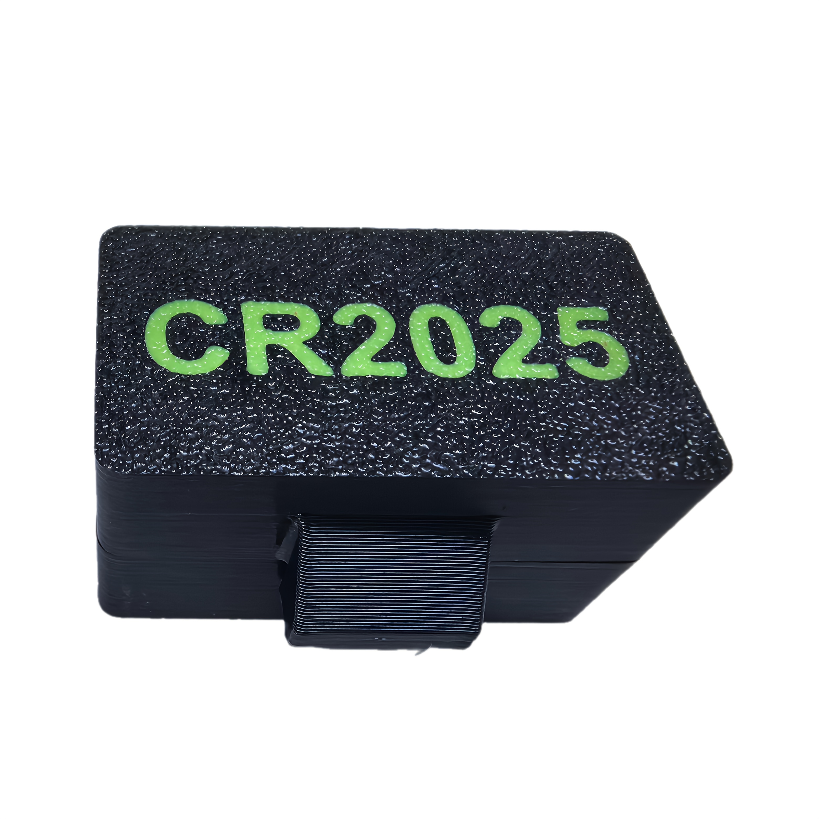 3d Printed Suitable For Cr2025 Button Battery Storage Box; Suitable For Cr2025 Battery Organizer, 10-slot Battery Holder, Batteries Not Included