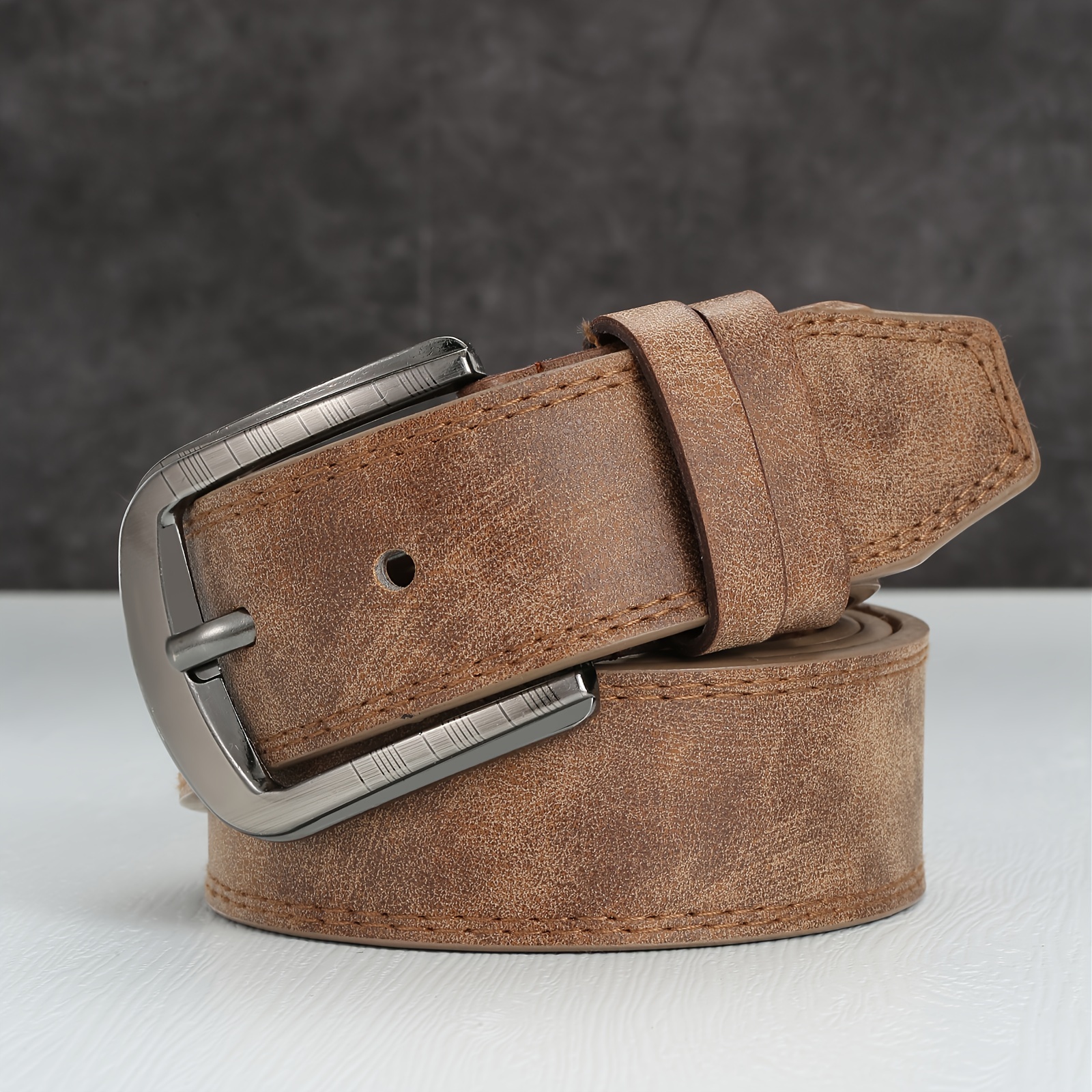 TEMU Casual Alloy Buckle - Versatile For & Casual Attire