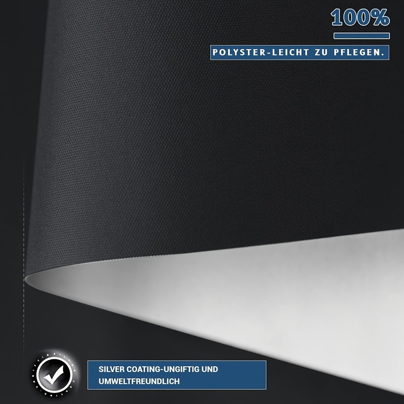 With a Height of 149.96 cm And a Width Ranging from 1 to 91.44 cm, This Blackout Roller Shade Is Designed for Windows And Doors. It Features a Clamp-Style Installation That Does Not Require Drilling