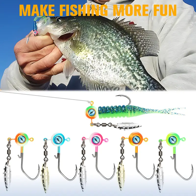crappie fishing lure kits Tri-Color Tube Kit, 75 piece Crappie Tackle Set Southern Pro Crappie Assortment Kit