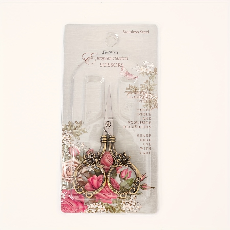 E-shop Vintage kleine Gänseblümchen-Schere, Haushaltsschere für Kreuzstich, Papierschnitt Fadenenden