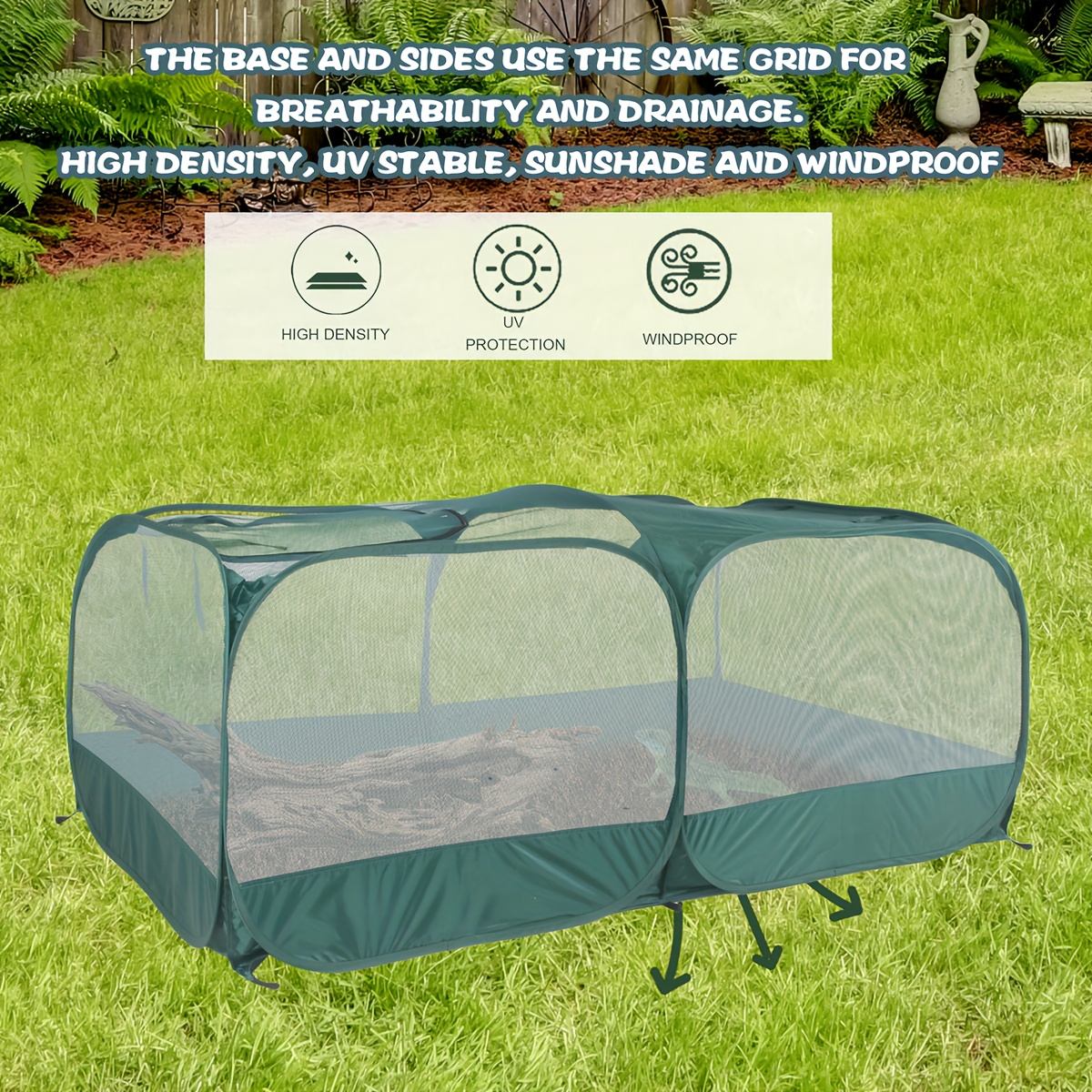Foldable Portable Double-Room Pet Playpen
