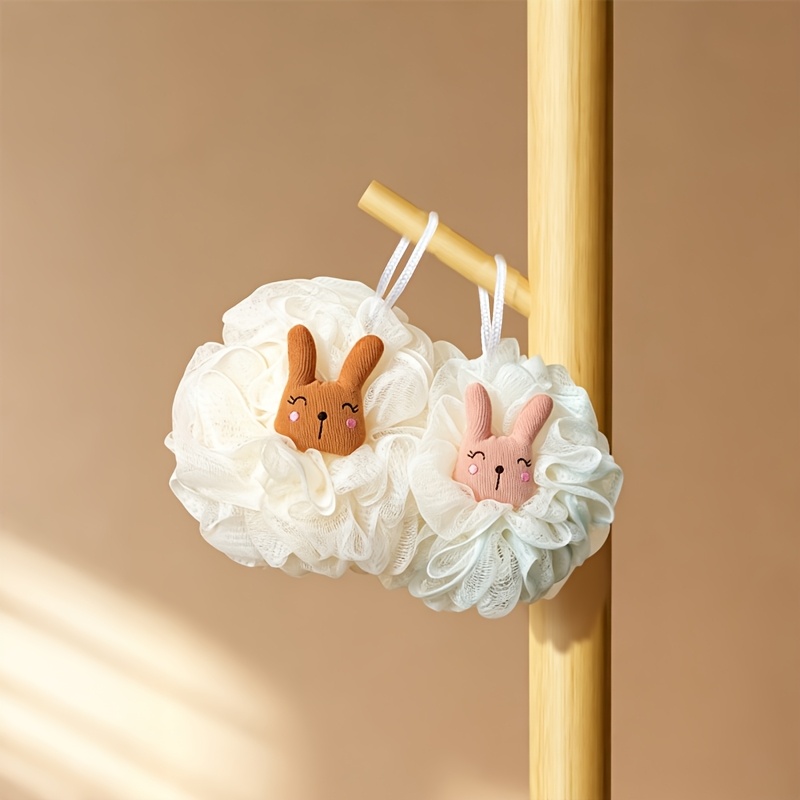Cute Cartoon Bath Ball, Soft Foaming Bath Essential
