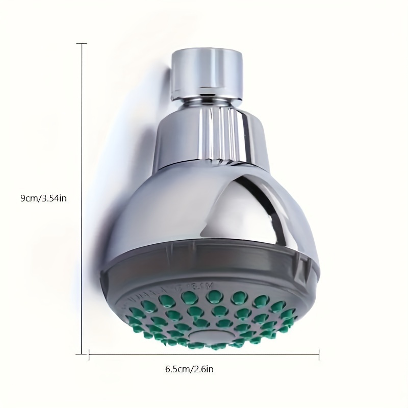 High-Pressure Pressurized Rainfall Shower Head, Plastic Nozzle