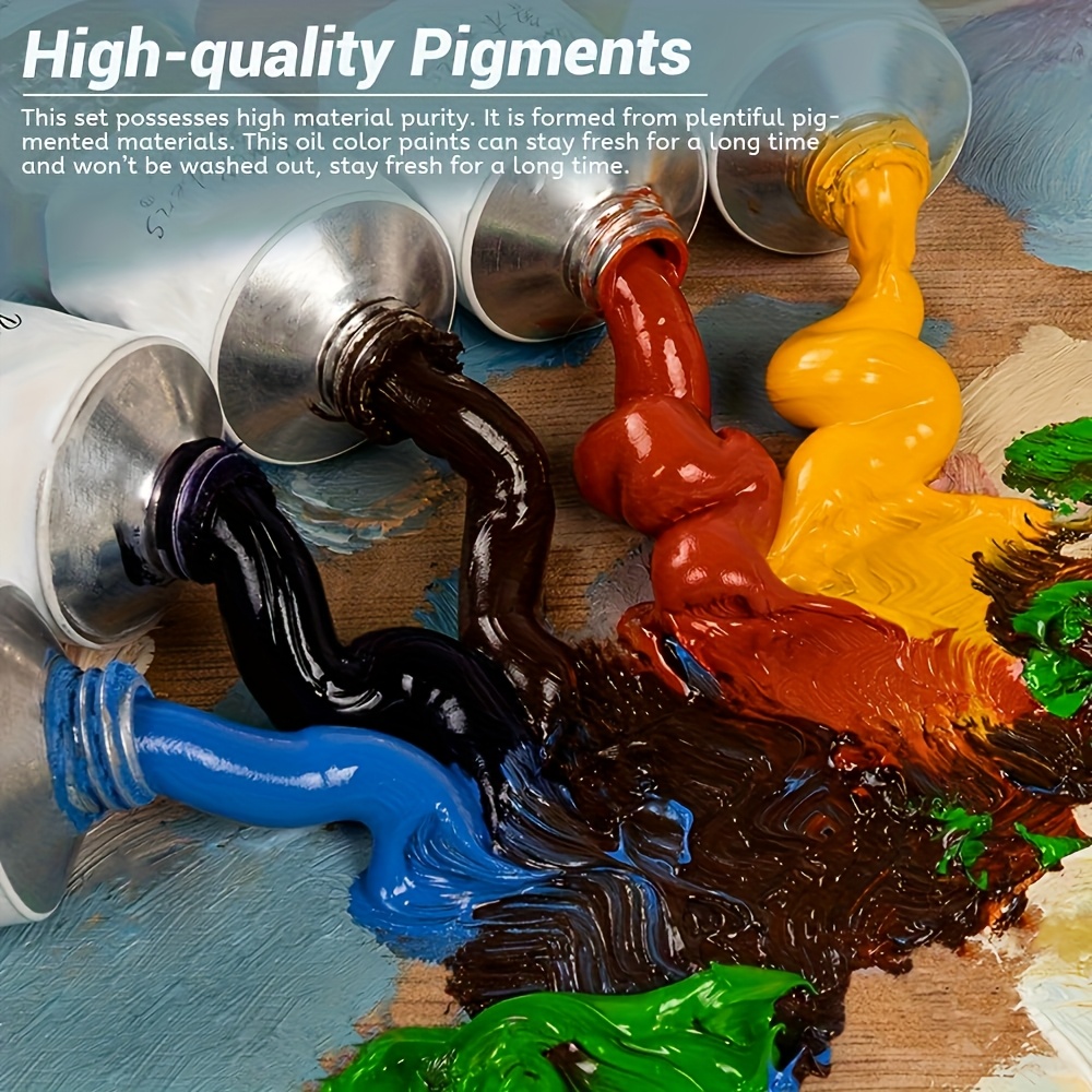 6 Colors Oil-Based Marie's Block Printing Ink, 100 Ml