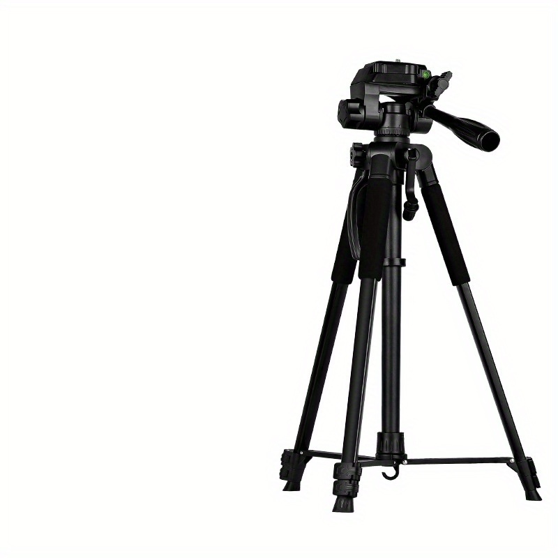 TEMU 1 pz Treppiede per fotografia outdoor, dotato di filettatura 1/4, supporta la maggior parte degli attrezzature per fotografia e , due livelli di