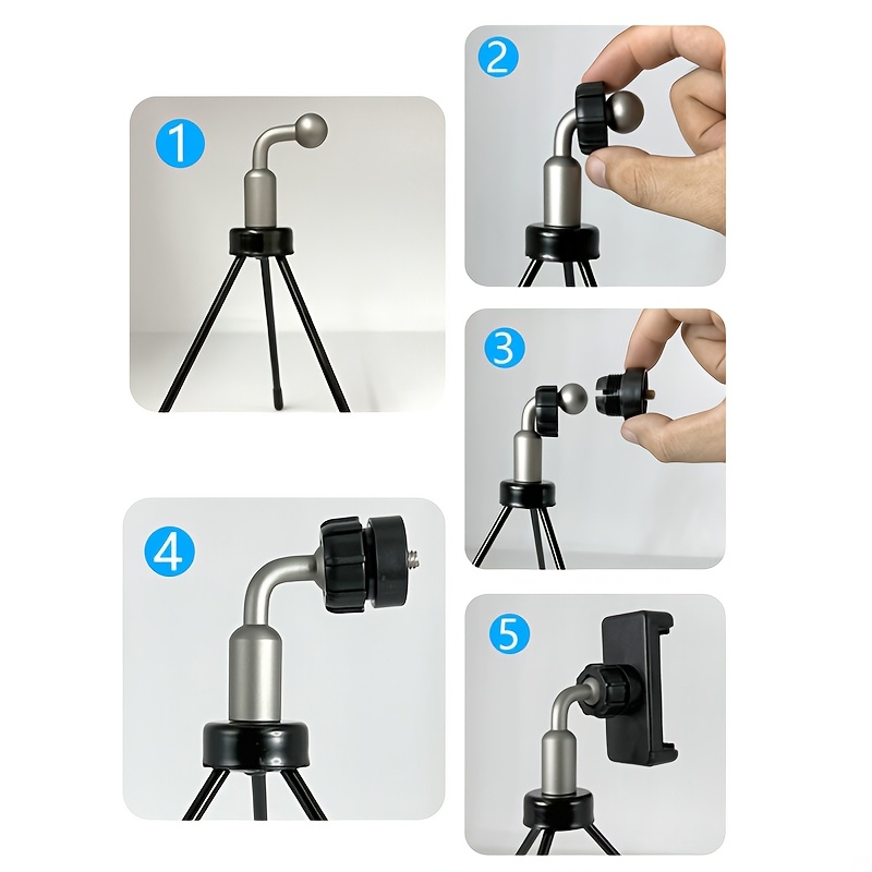 2Pcs 17mm Ball Head Car Phone Holder Mount, Universal