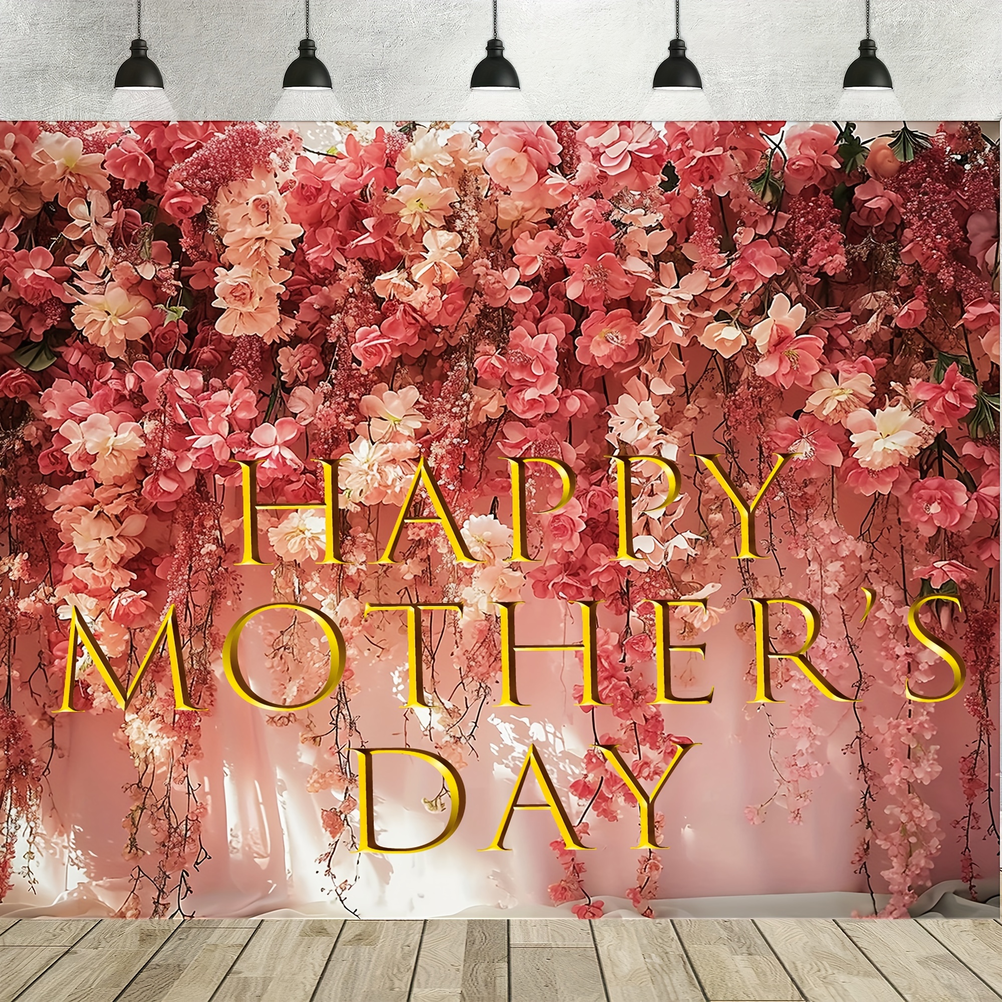 Telón de fondo de feliz cumpleaños para mujeres y niñas, flores moradas y  blancas, fondo de fotografía de cumpleaños, flores de primavera, decoración