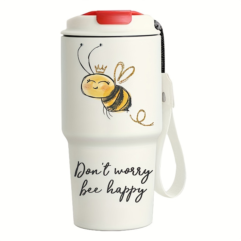 

20oz Steel Insulated Bee - Reusable, - , For , Or New 's For