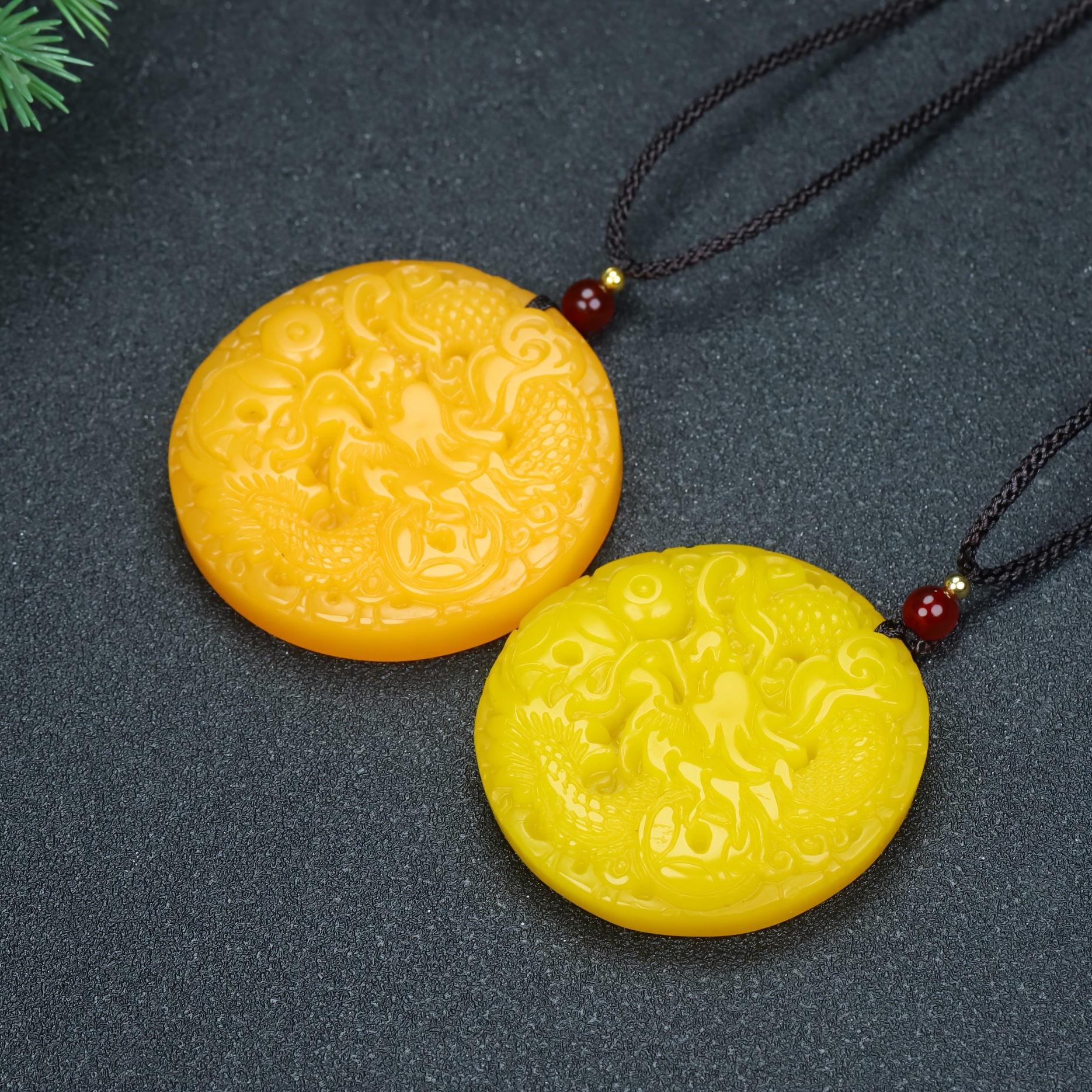 Imitation Dragon Pendant Necklace, Ethnic Style Ornament
