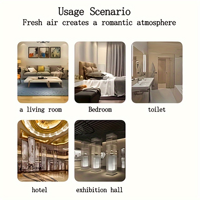 16 Types Of Essential Oils, Essential Oil 10ml, For Diffuser, Humidifier, Candle, Hair Conditioner - Rose/Sea/Cherry/Dong Yi Grass/lily/sandalwood/Sweet Orange/Osmanthus Green Tea/Mint Tea (0.34 Oz)