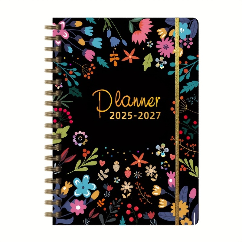 TEMU 3-year Monthly Planner 2025-2027: 2025-2027 Monthly Calendar Planner, 2025 - December 2027