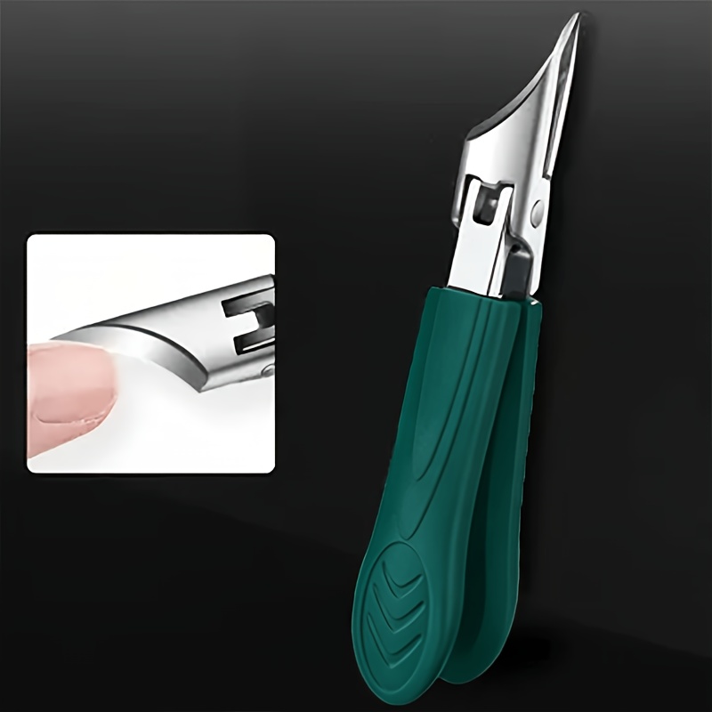 Heavy-Duty Stainless Steel Trimmer for Thick and Ingrown Nails