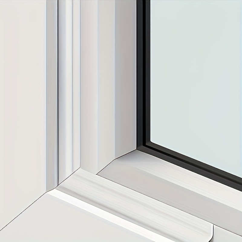 197 Inch Window Door Sealant Self-adhesive Waterproof, Dustproof, Insect Proof, Soundproof, Windproof And Rainproof Strip