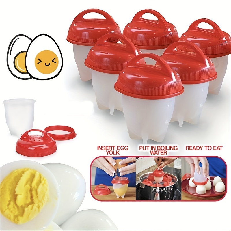 

Silicone , 2/5/10pcs, , High-temperature Resistant, Boil & Egg Cups, Kitchen Cooking Tool, Outdoor Camping & Hiking Cookware