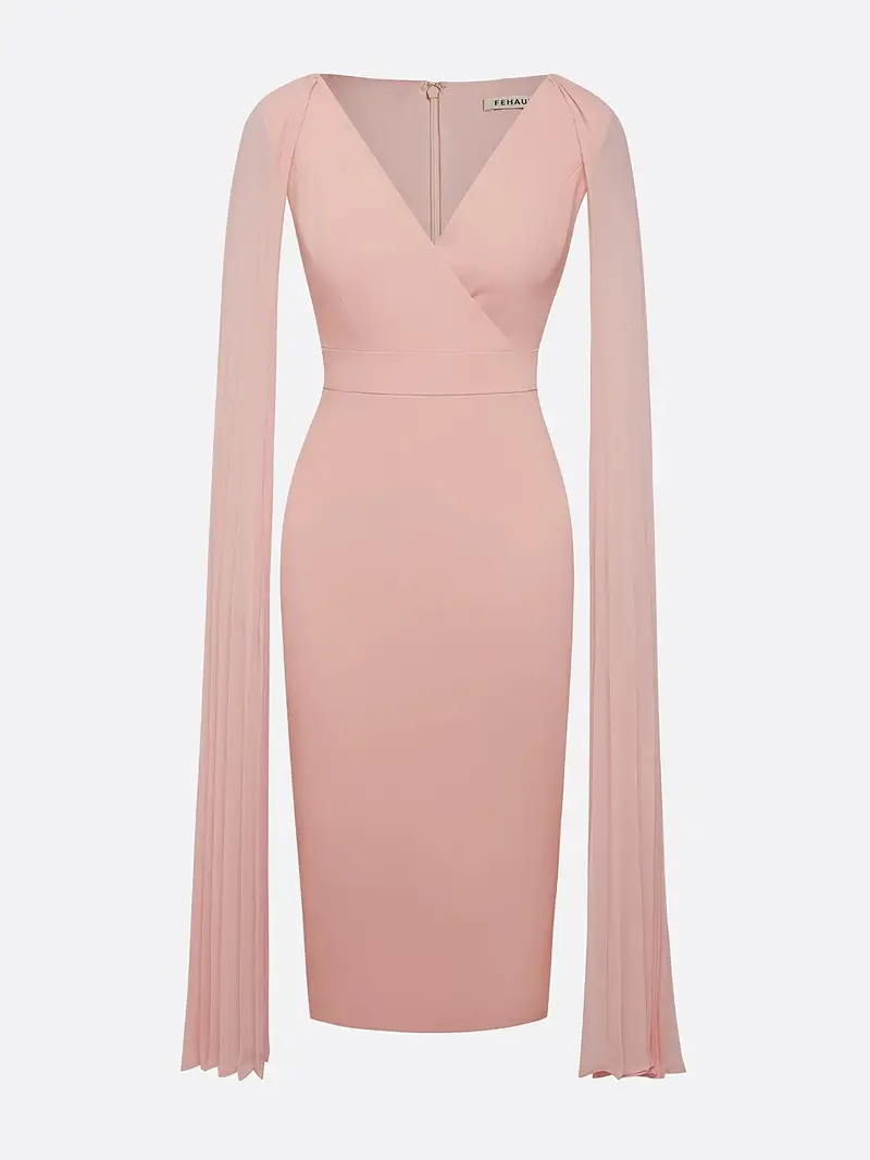 summer dress pink nude Enchnt Women's Elegant Summer Dusty Rose Jacquard Ruched Strapless Dress,Wedding Guest Formal Party Dress,Blush Nude Rose Gold Beach Easter Dress