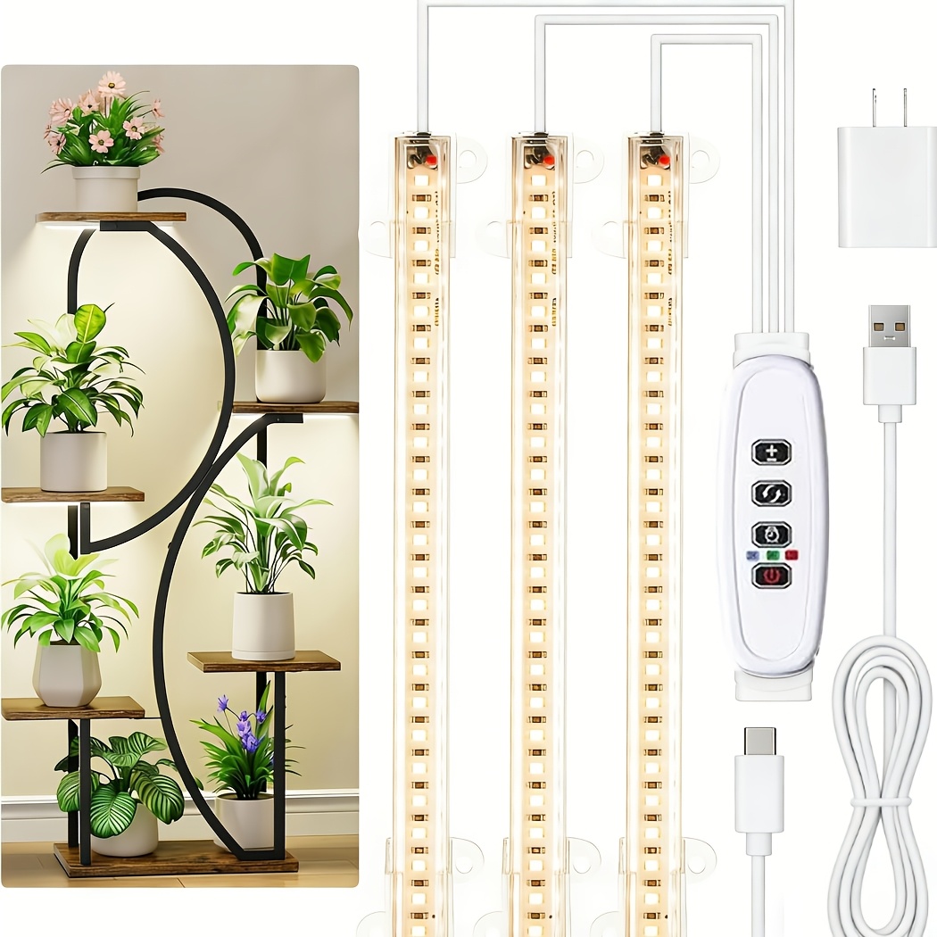 battery operated grow lights sold on Temu Australia