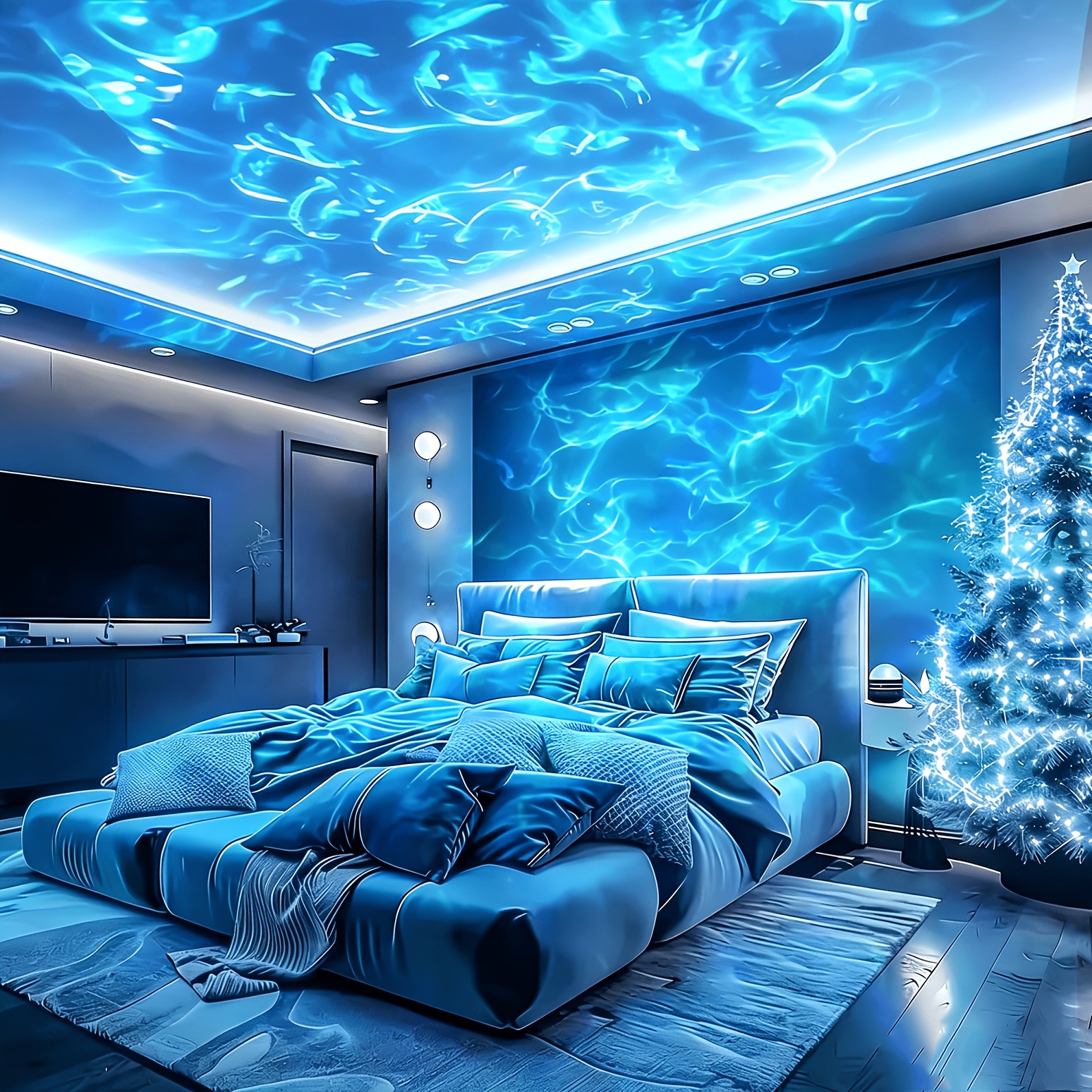 Northern Galaxy Light Aurora Projector with Remote Control