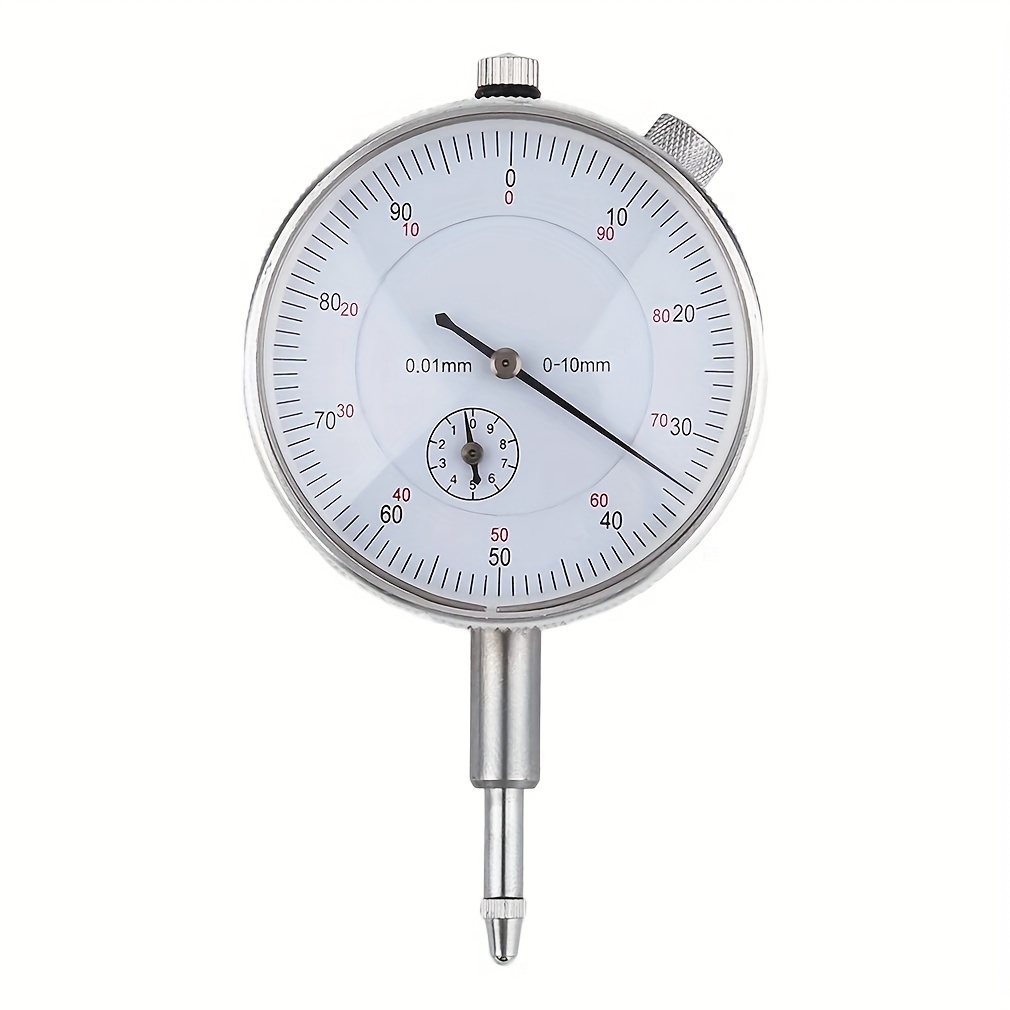 

Professional 0-10mm Dial Indicator Gauge Precision Tool Meter 0.01 Resolution Accuracy Measurement Instrument Tools