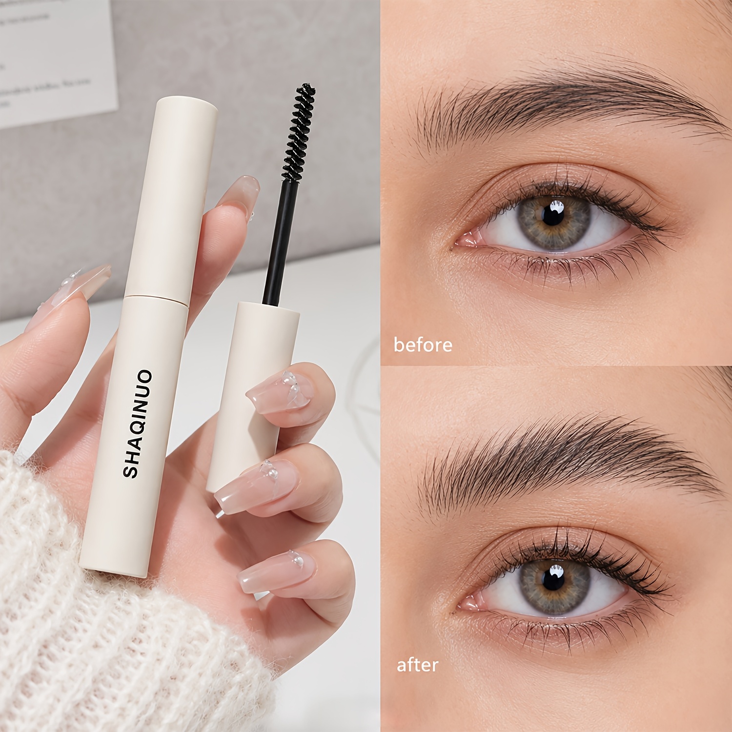 Lightweight Shaping Eyebrow Gel for Natural Untamed Look
