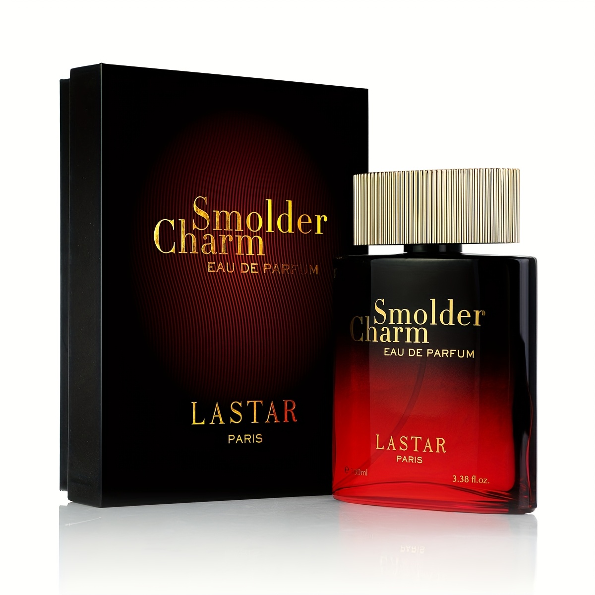 Image of Lastar And Spicy Men's Cologne, Eau De Parfum With Accord & Amber Wood, Vibrant With , Amber Wood, Long-lasting Sophisticated And Powerful Fragrance. 100ml, Gift For Christmas/new Year