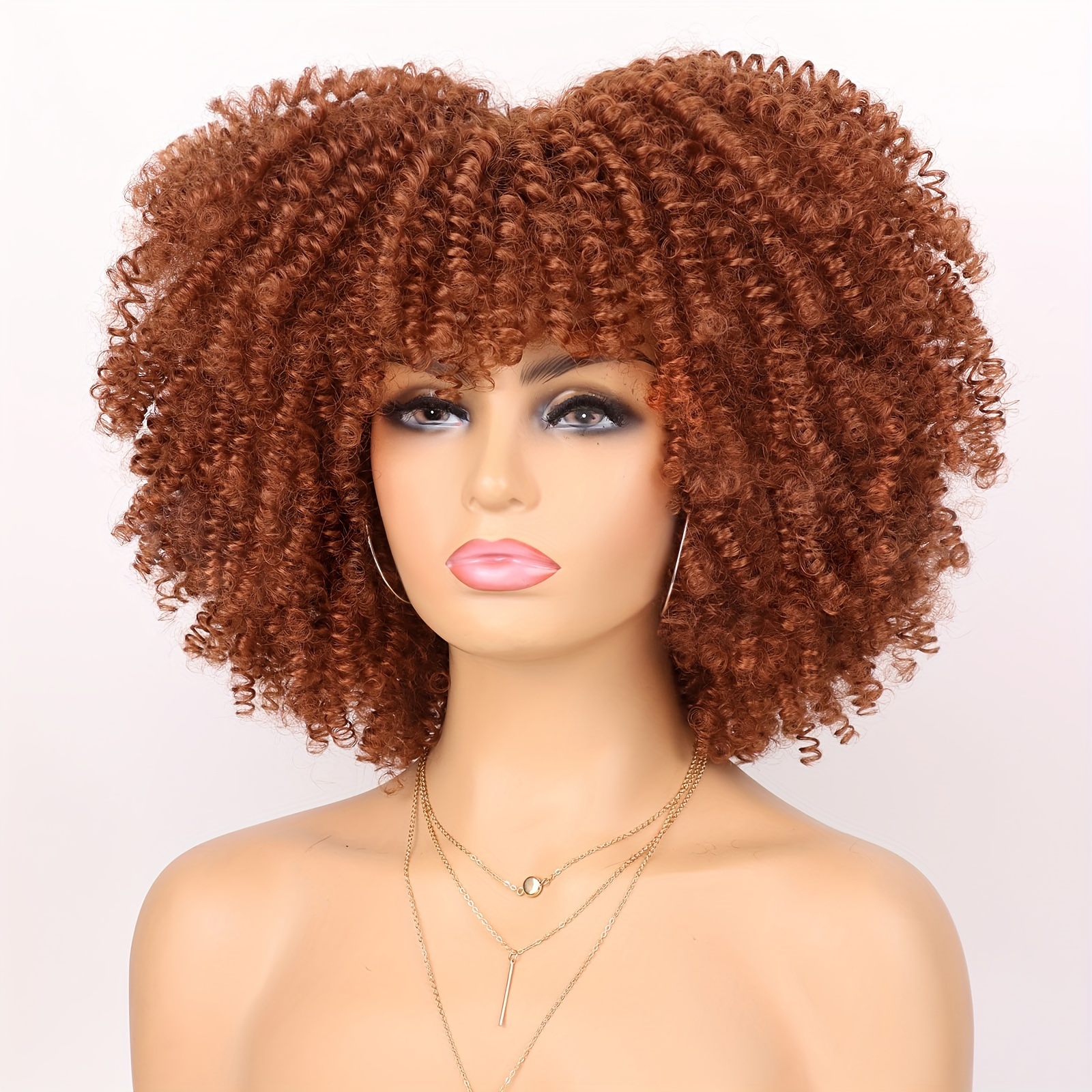 Inexpensive curly wigs discount