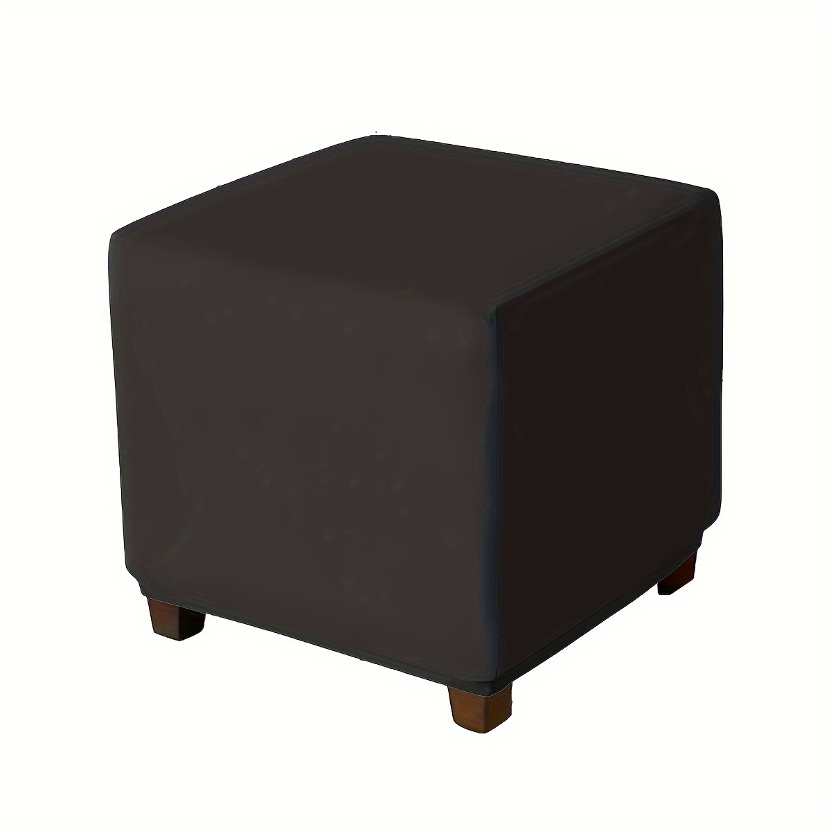 TEMU 1 pièce Housse à enfiler en tissu fibre extensible de couleur unie, style moderne minimaliste, convient pour , et à manger, -rayures de chat,